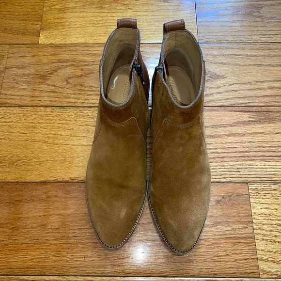 MADEWELL BROWN THE ASHER BOOT IN SUEDE AND LEATHER SIZE 8 - Picture 5 of 9